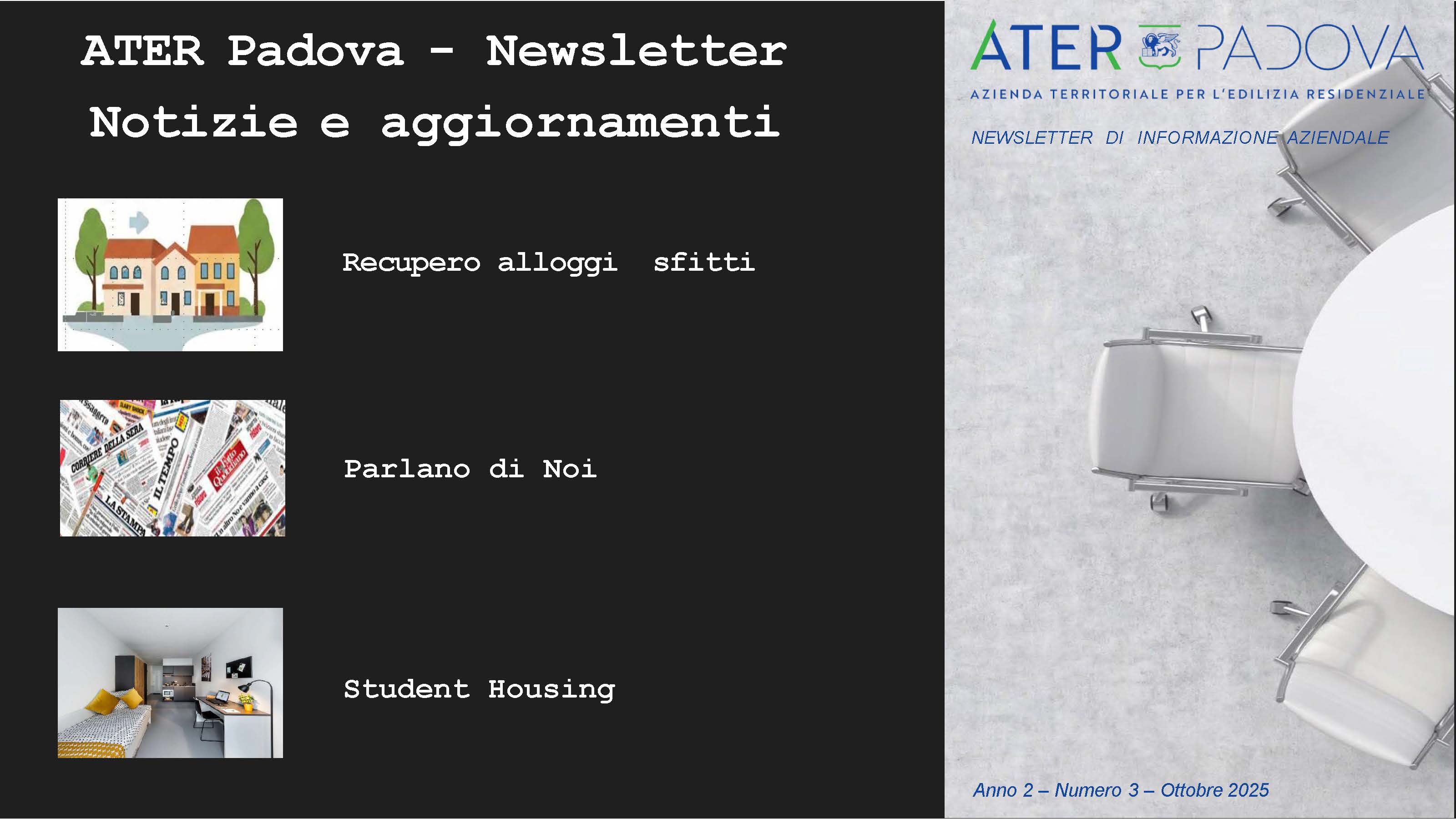 Copertina Newsletter N 3 anno 2