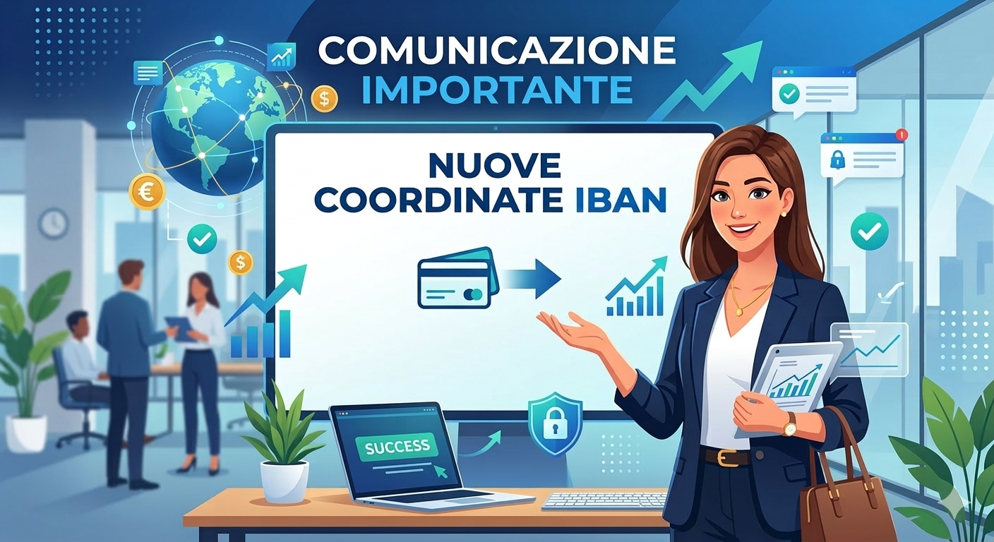 Comunicato Nuovo Iban