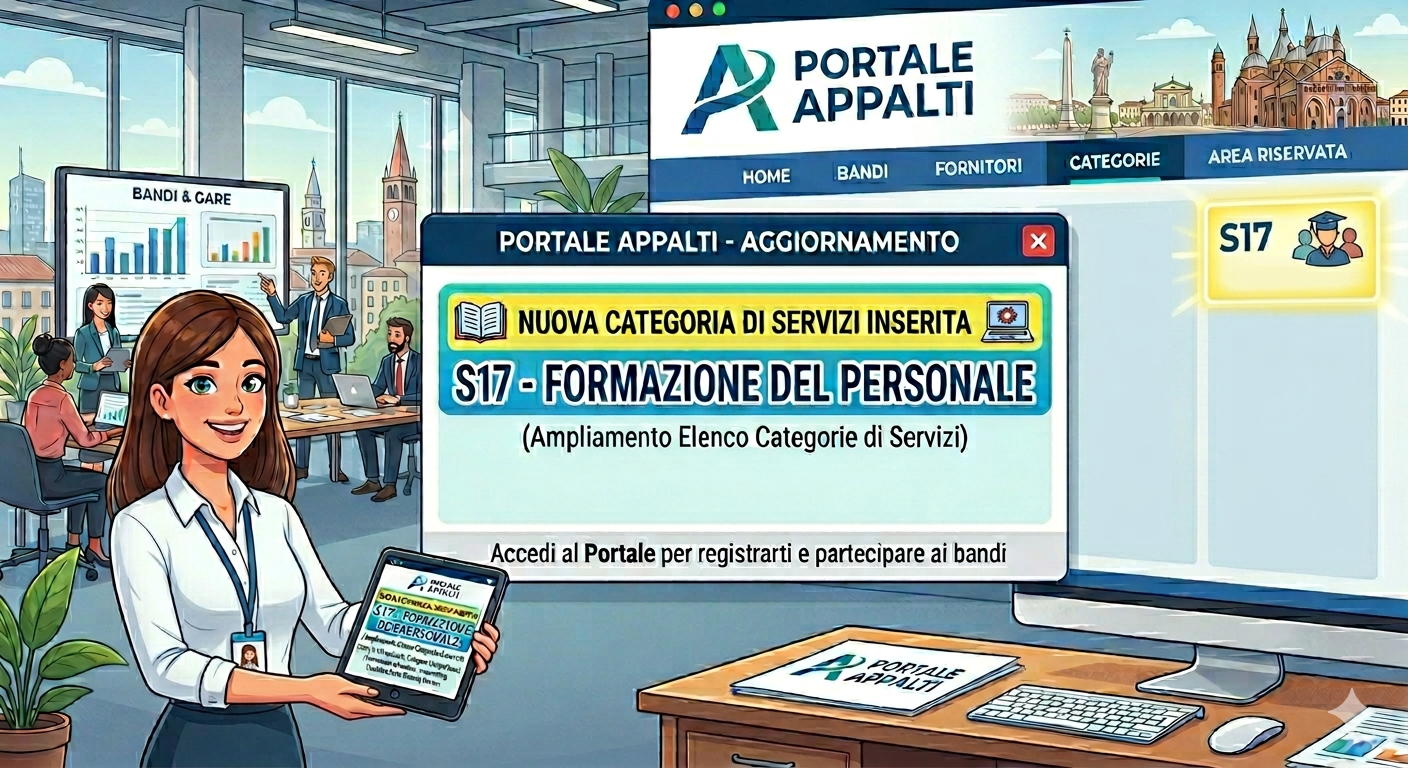 Portale appalti new s-17 formazione del personale 